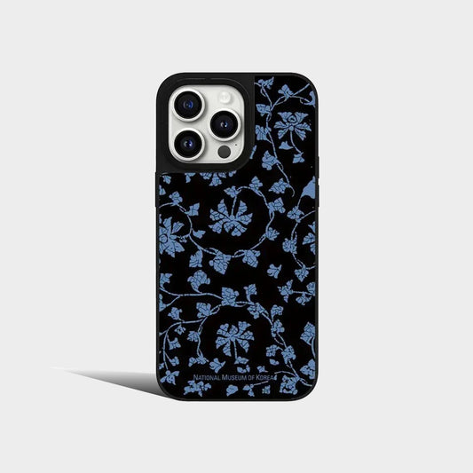 Mirror Korean Museum Flower Phone Case Cover for iPhone Case