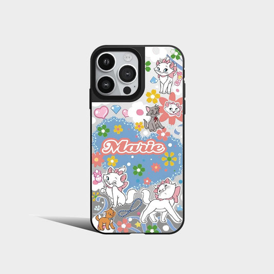 Disney Beauty Marie Cat Cute Mirror Phone Case