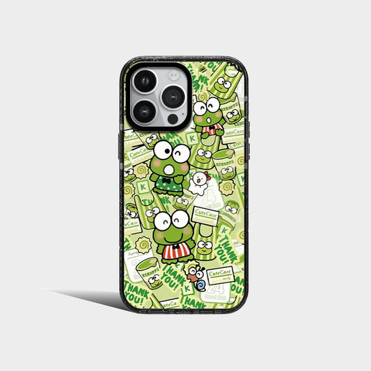 Sanrio Anime Cinnamoroll Dog Keroppi Hangyodon Cute Acrylic Phone Case