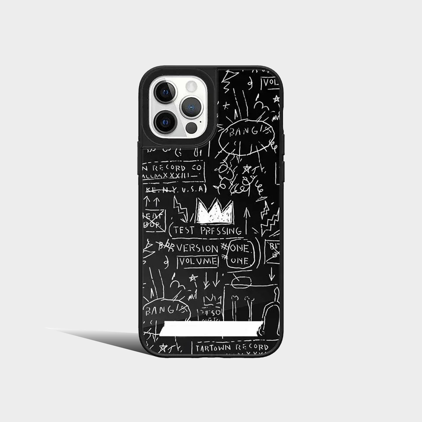 MagSafe Mirror Surface Crown Pattern iPhone Case