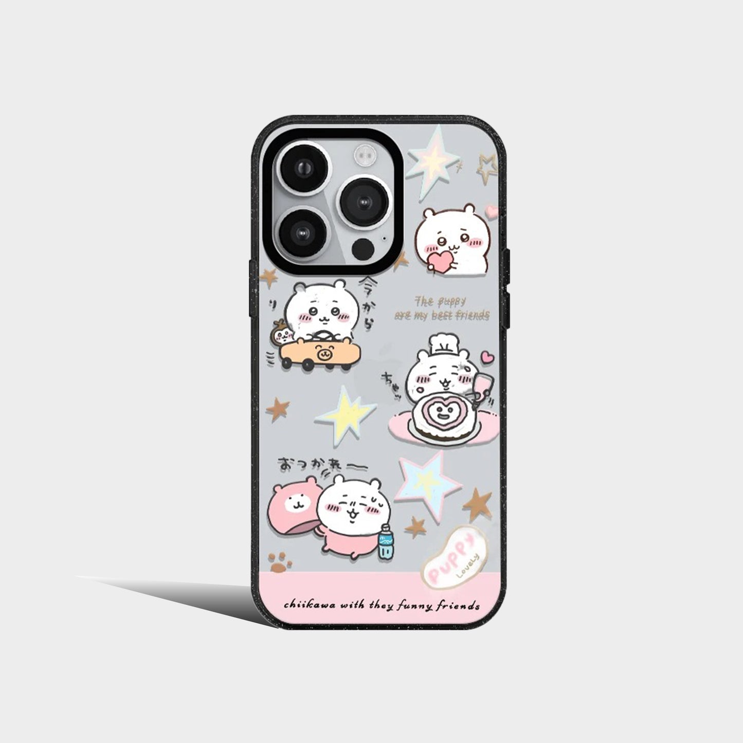 MINISO CHiiKAWA Cute Hamster Acrylic Phone Case