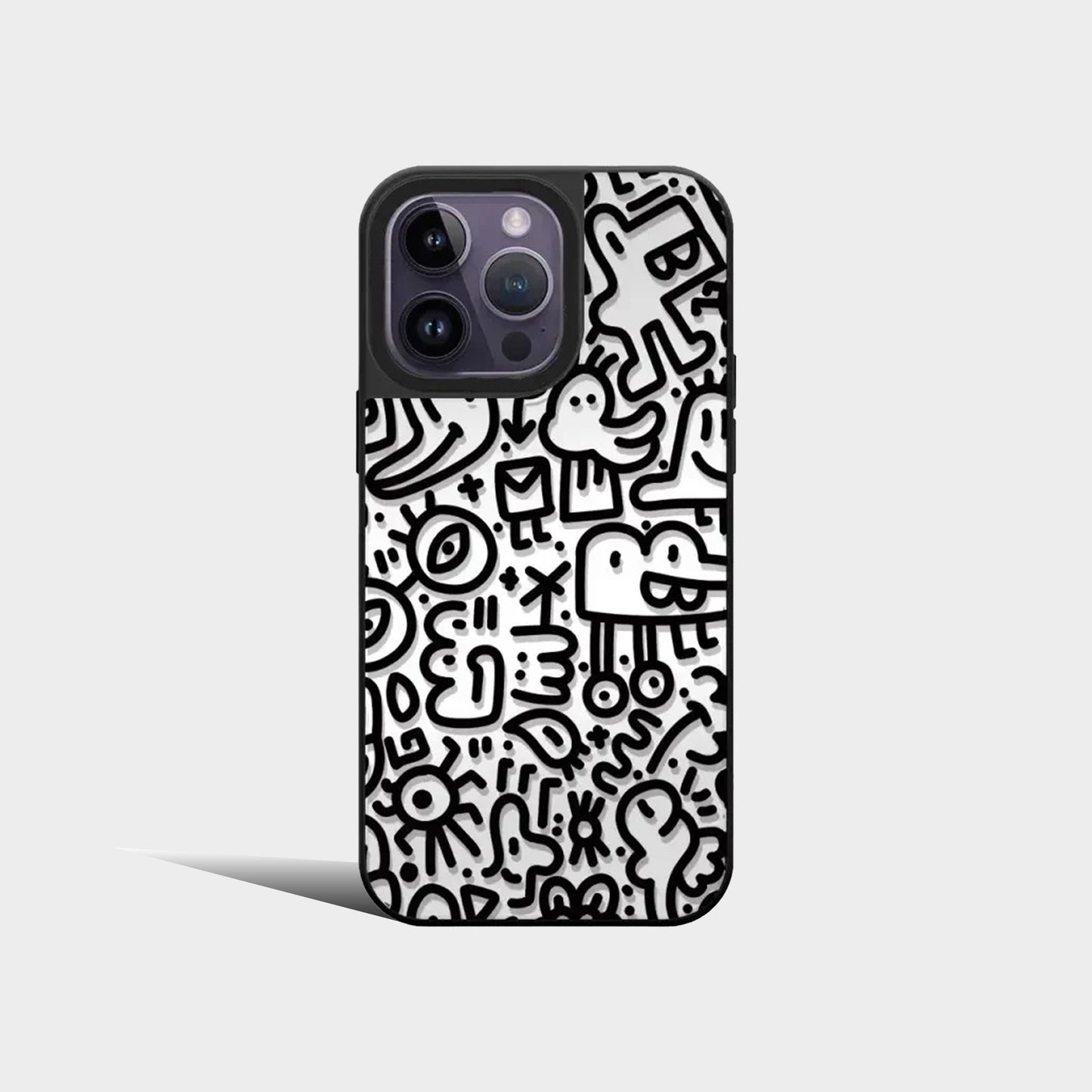 Line Graffiti iPhone Case