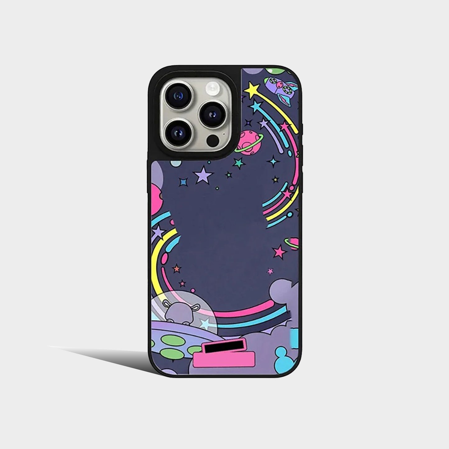 Space Rabbit Mirror IPhone Case