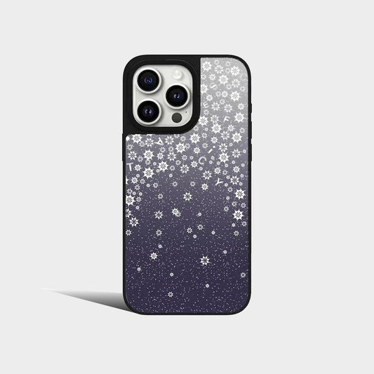 Snowflake Mirror Magnetic iPhone Case