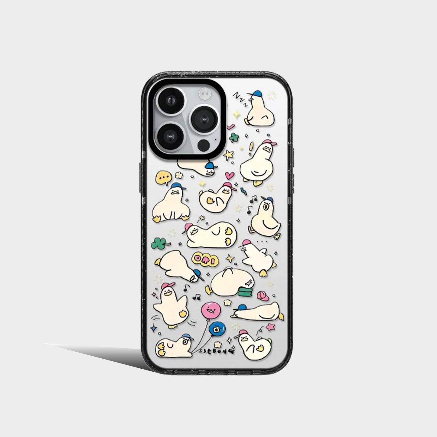 Cute Animal sharks frog Duck Acrylic Phone Case