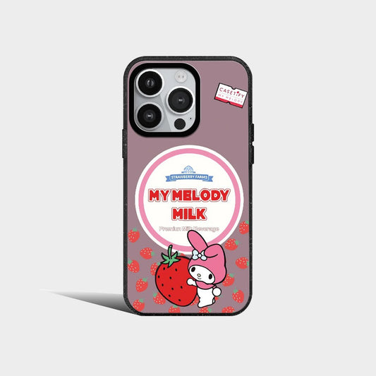 Sanrio Anime Pink Melody Acrylic Phone Case