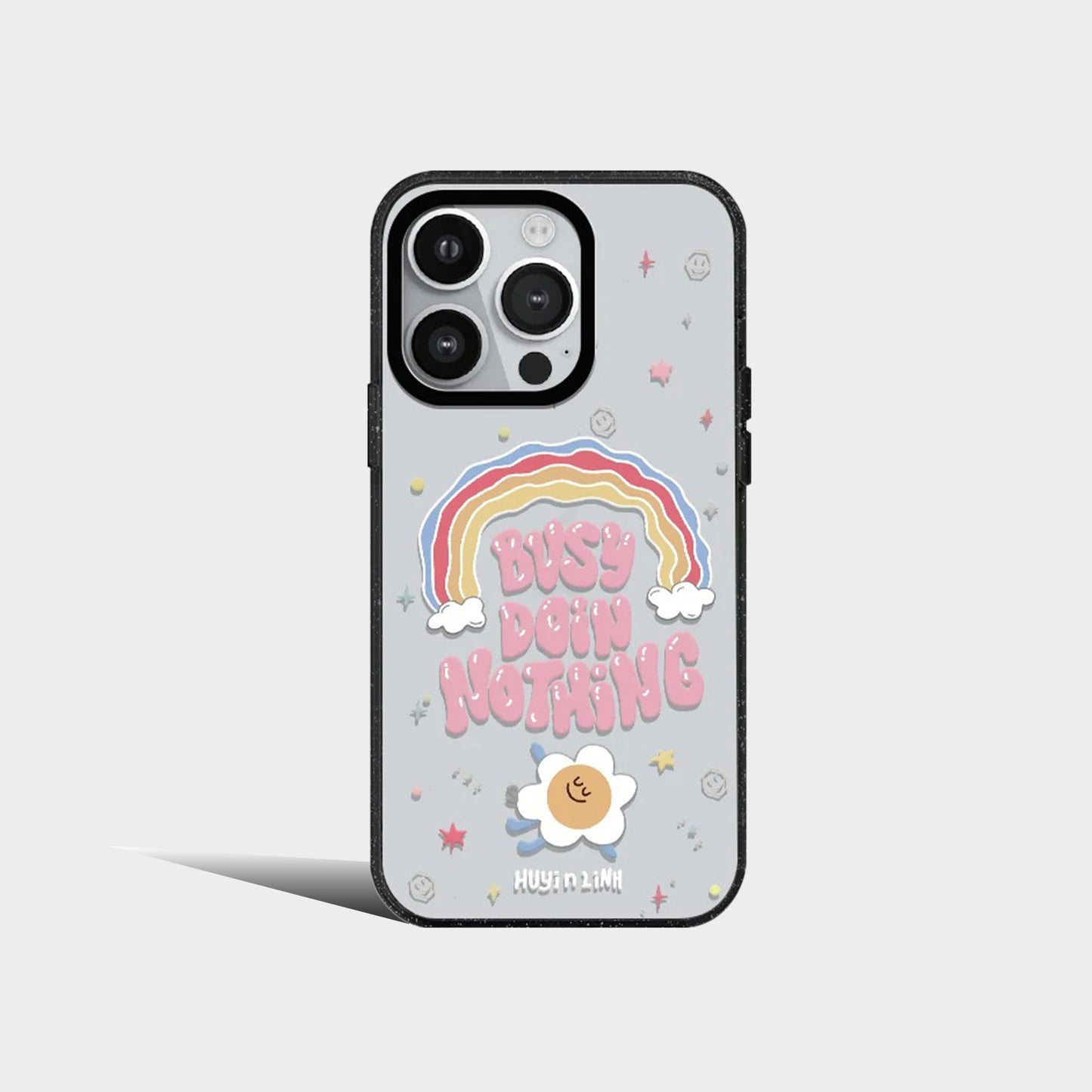 Gorgeous Rainbow Colorful Acrylic Phone Case