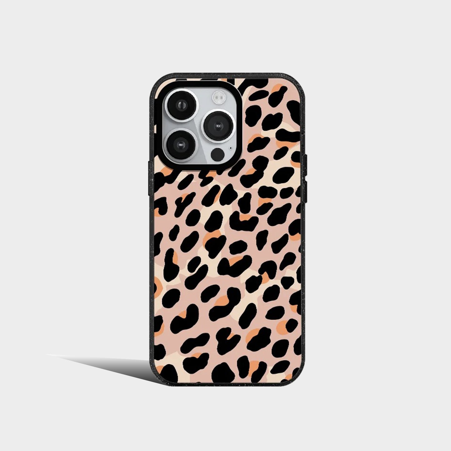 Fashion Brown Leopard Luxury Acrylic Phone Case