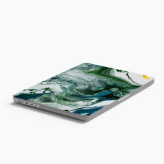 GREEN ATOM Macbook Case