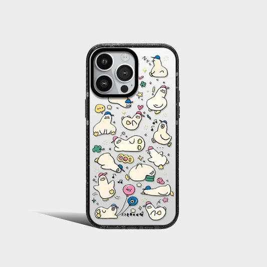 Cute Animal sharks frog Duck Acrylic Phone Case