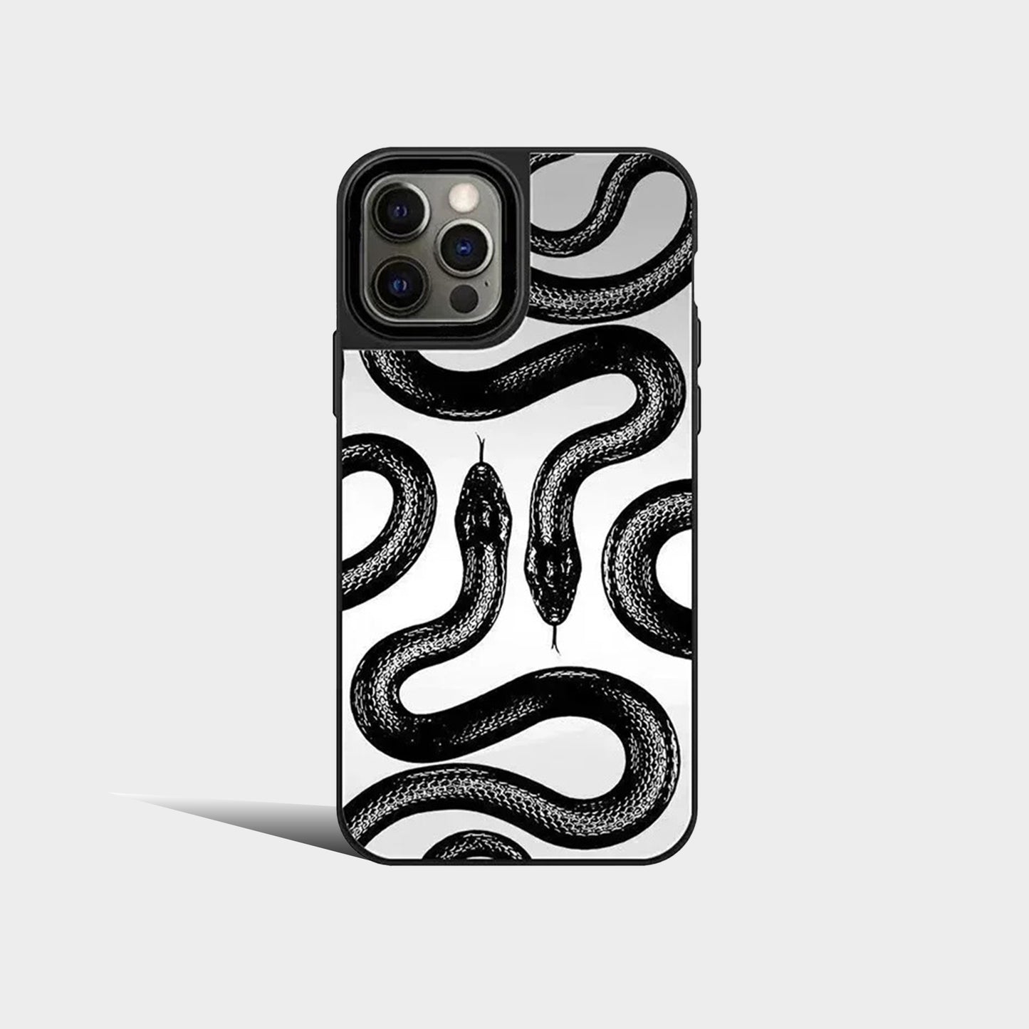 Snake Mirror Magnetic iPhone Case