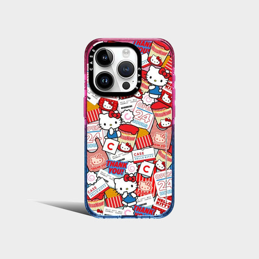 Sanrio Hello Kitty Cotton Candy Acrylic Phone Case