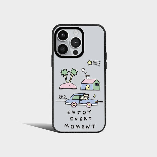 New Holiday Island Cute Acrylic Phone Case