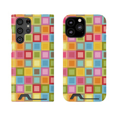 Fabric Land Card Holder Phone Case