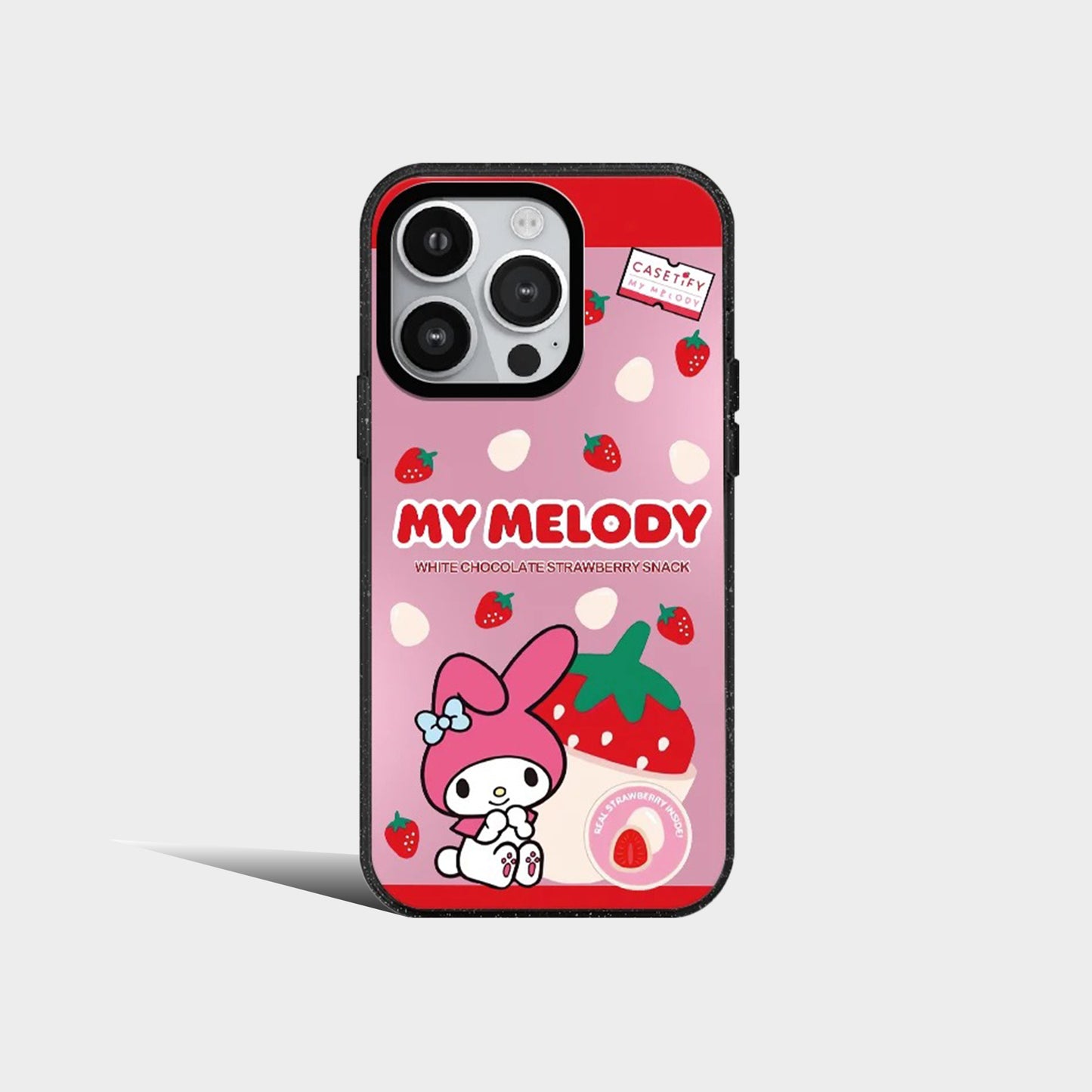 Sanrio Anime Pink Melody Acrylic Phone Case