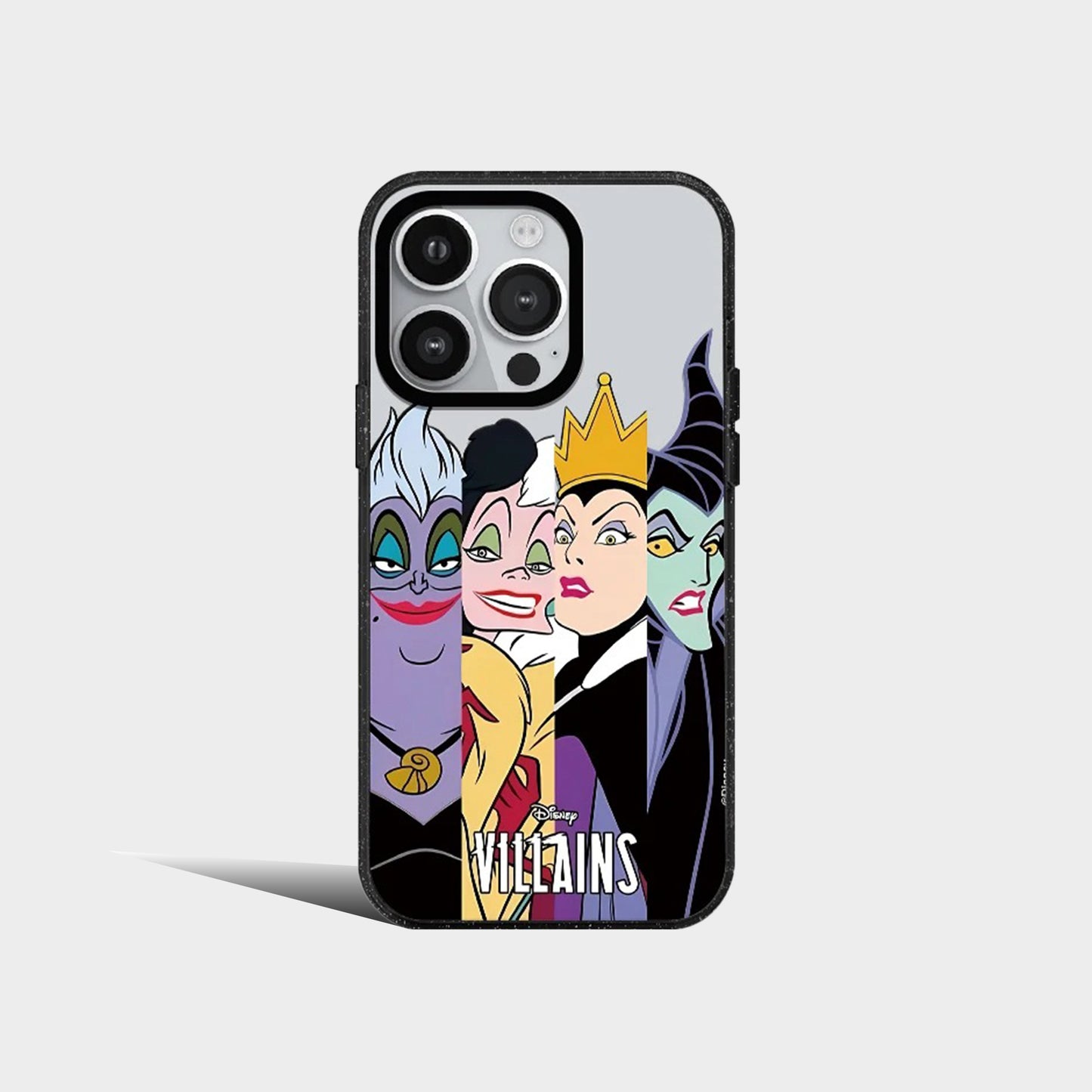 Disney Villain Evil Queen Maleficent Cruella Black Dragon Acrylic Phone Case