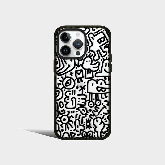 Line Graffiti iPhone Case