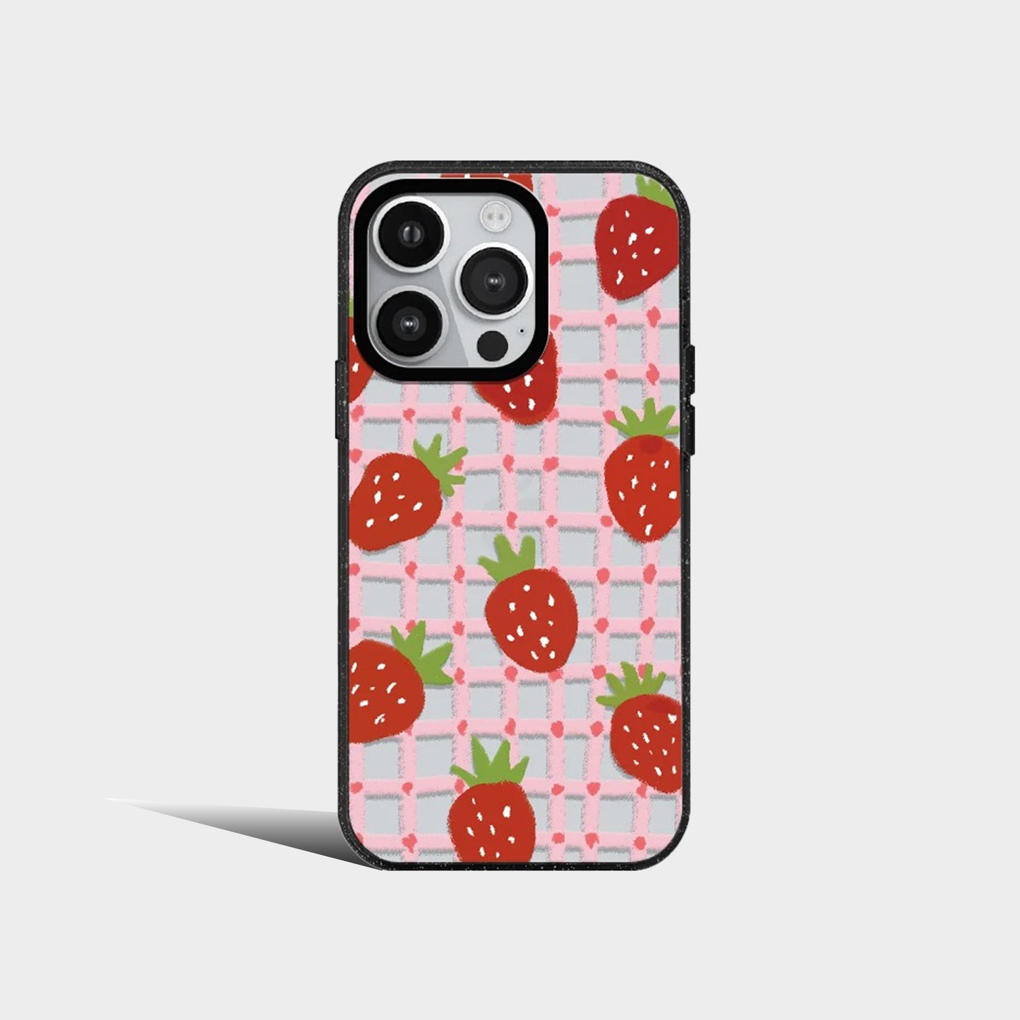 Cute Lots Red Strawberries Acrylic Phone Case