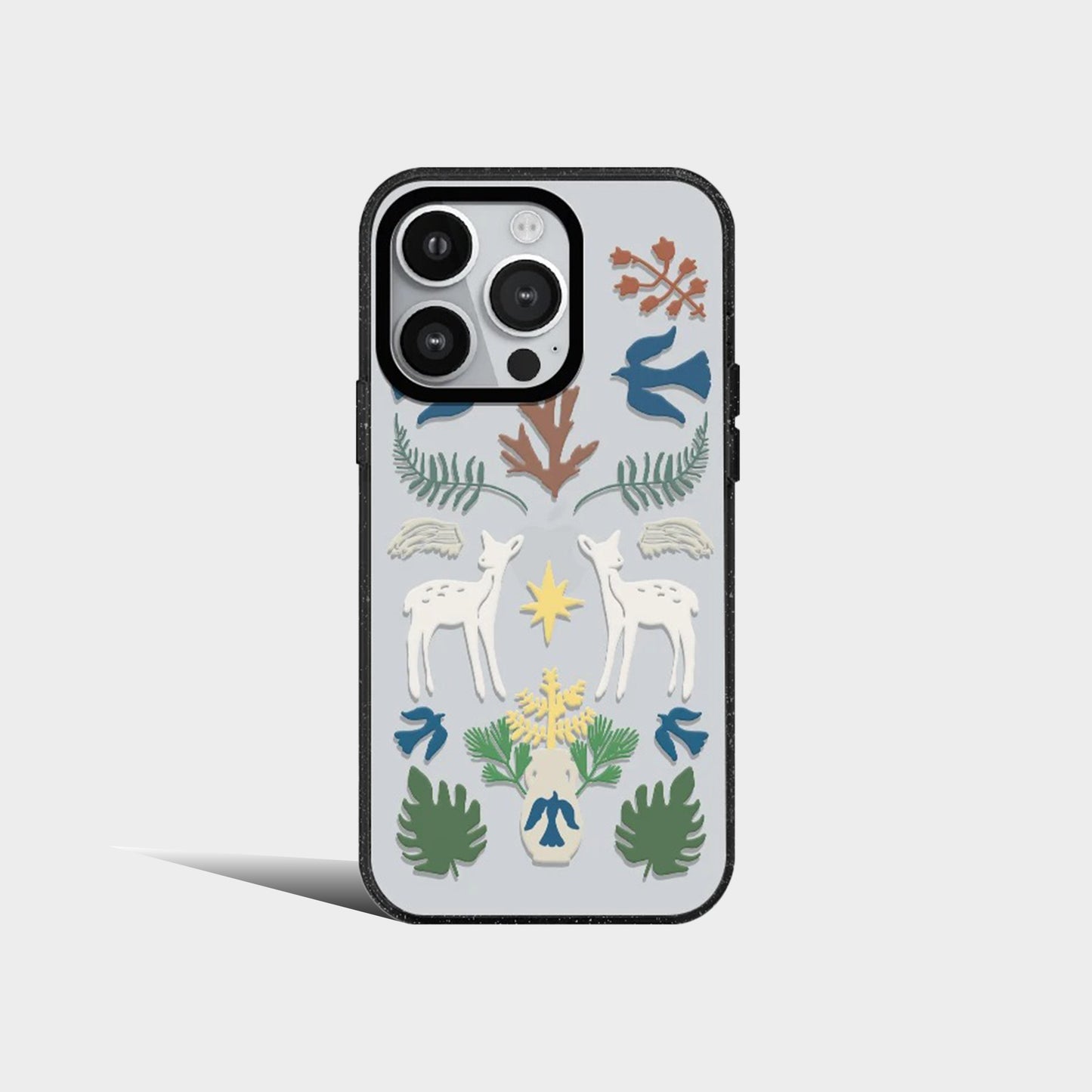 Nature Forest And Deer Acrylic Phone Case