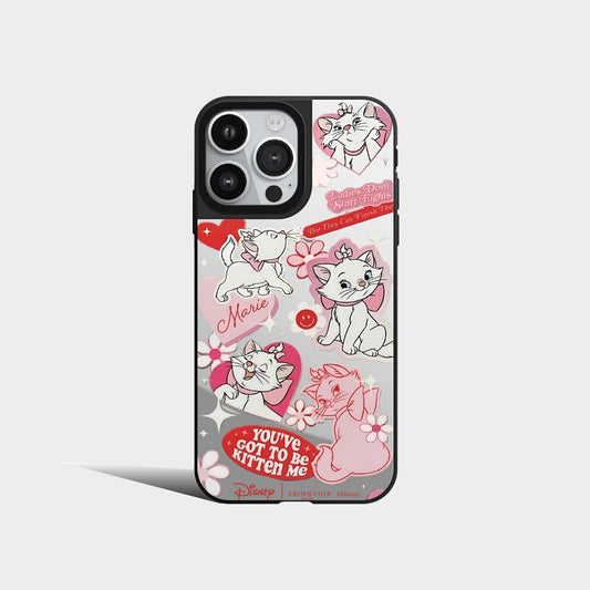 Disney Beauty Marie Cat Cute Mirror Phone Case