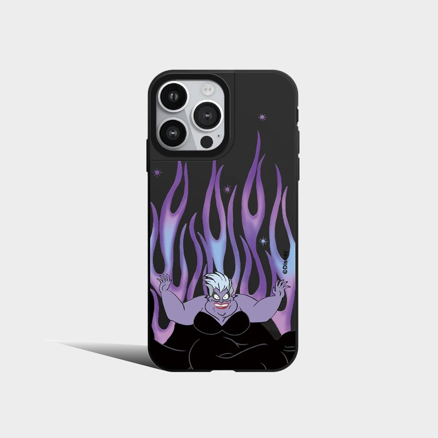 Disney Villain Witch Witch Queen Flame Black Mirror Phone Case