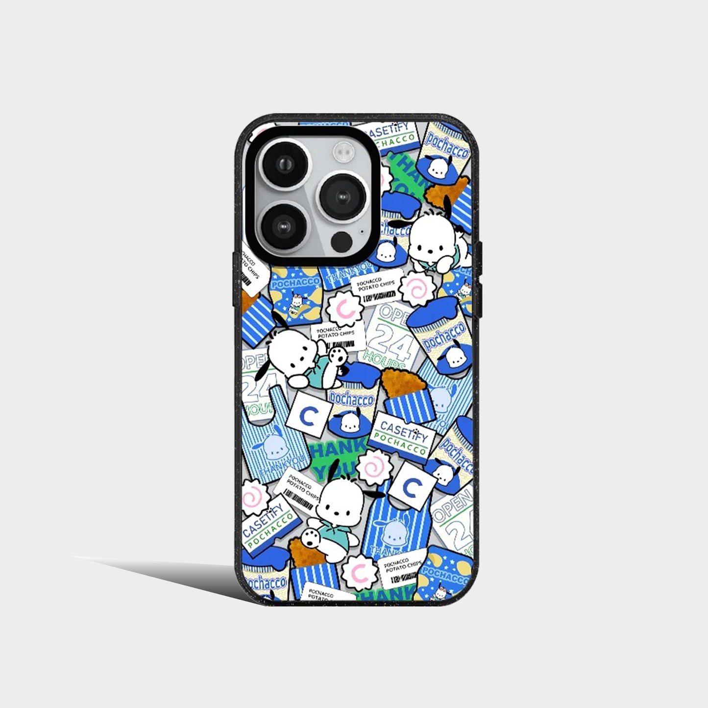 Cartoon Sanrio Pochacco Acrylic Phone Case