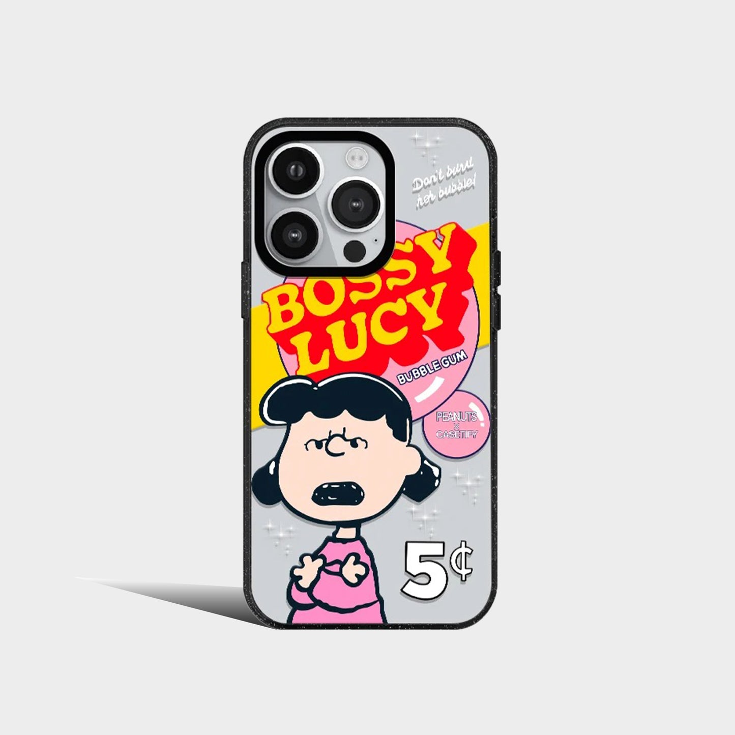 Cartoon Snoopy Peanuts Acrylic Phone Case