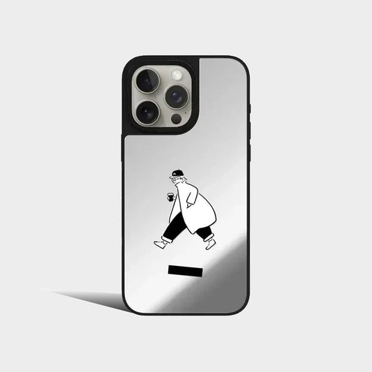 Coffee Mirror Magnetic iPhone Case