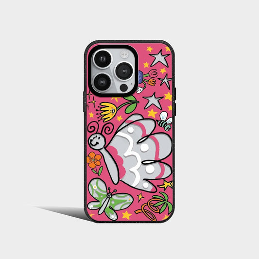 Acrylic Fashion Girl Phone Case