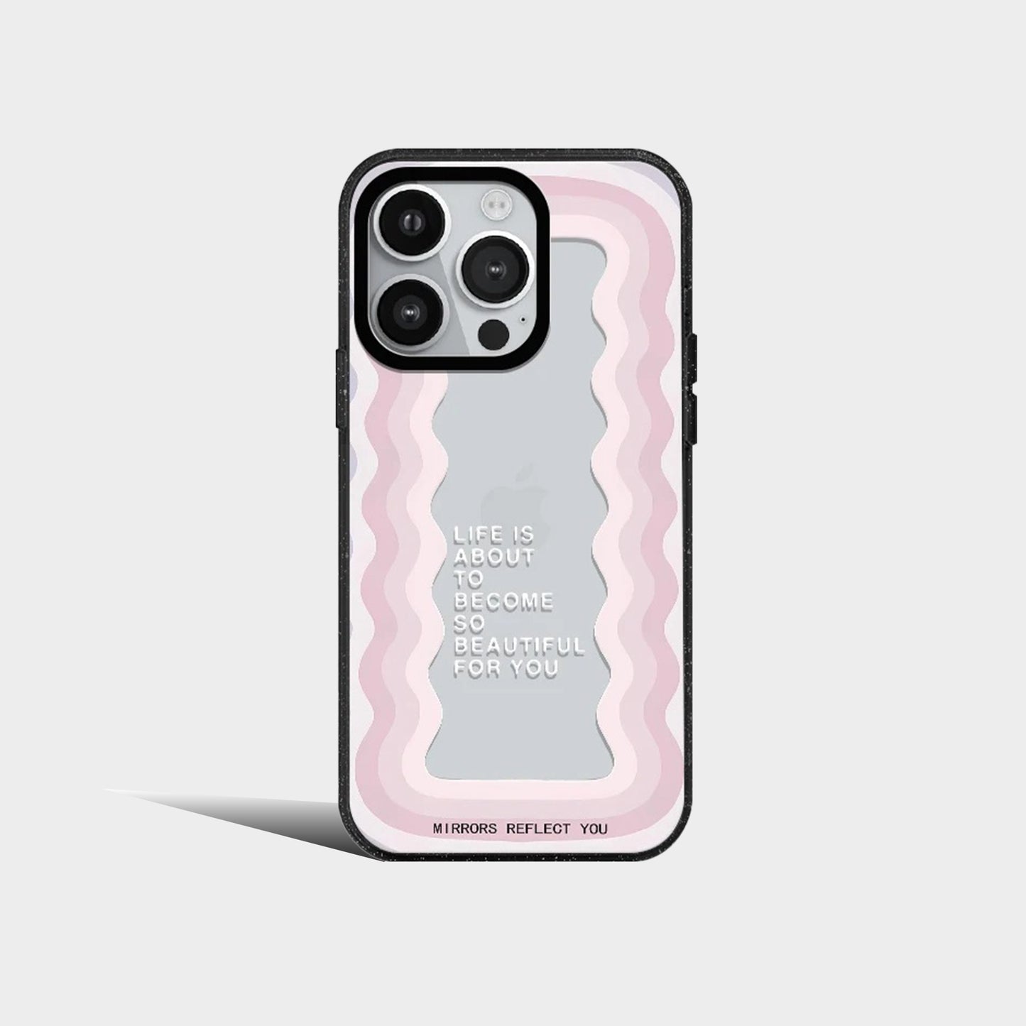 Wave inspirational slogan Acrylic Phone Case With MagSafe Phone Case