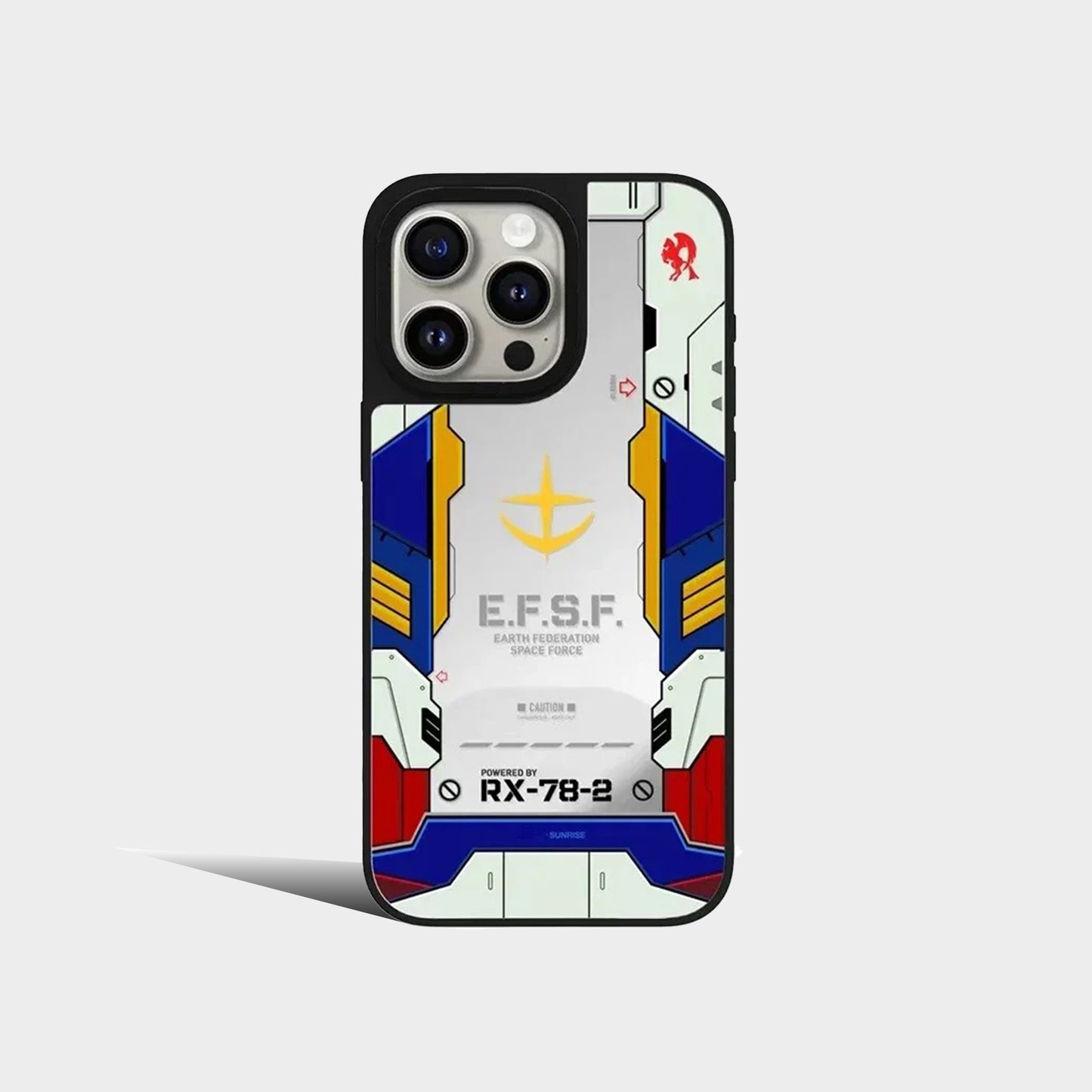 Robot Anime Mirror iPhone Case