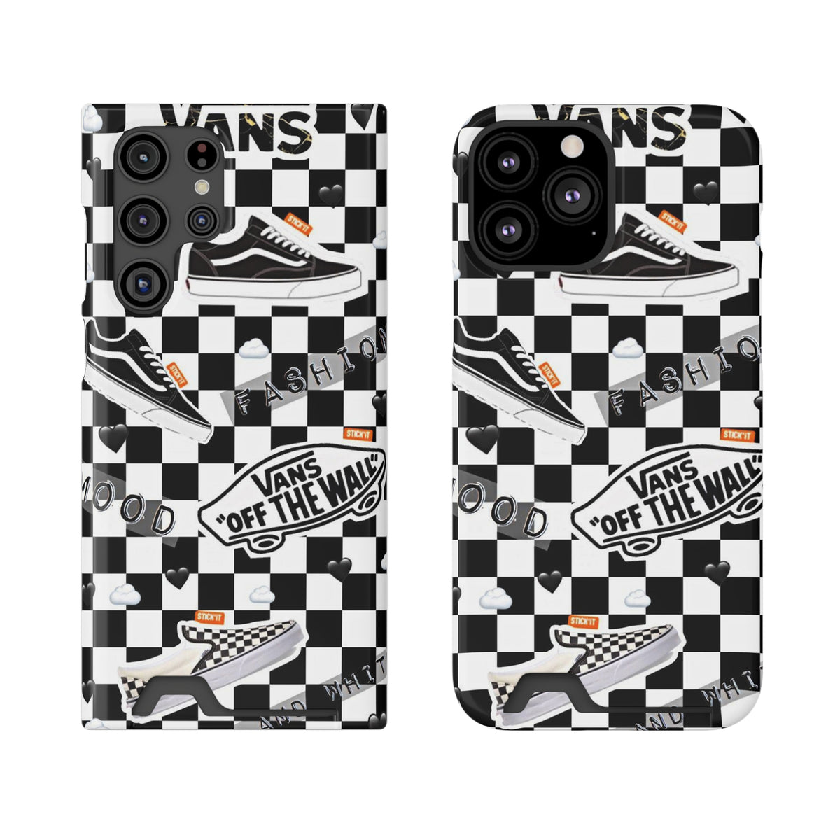 Vans on The wall Holder Phone Case