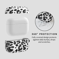 WHITE LEOPARD Airpods Case