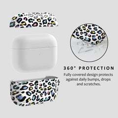 WHITE LEOPARD Airpods Case