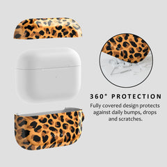 ORANGE LEOPARD Airpods Case