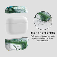 GREEN ATOM Airpods Case