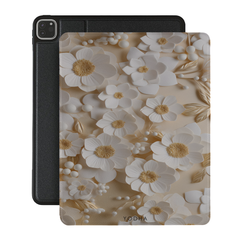 White Dimension iPad Case