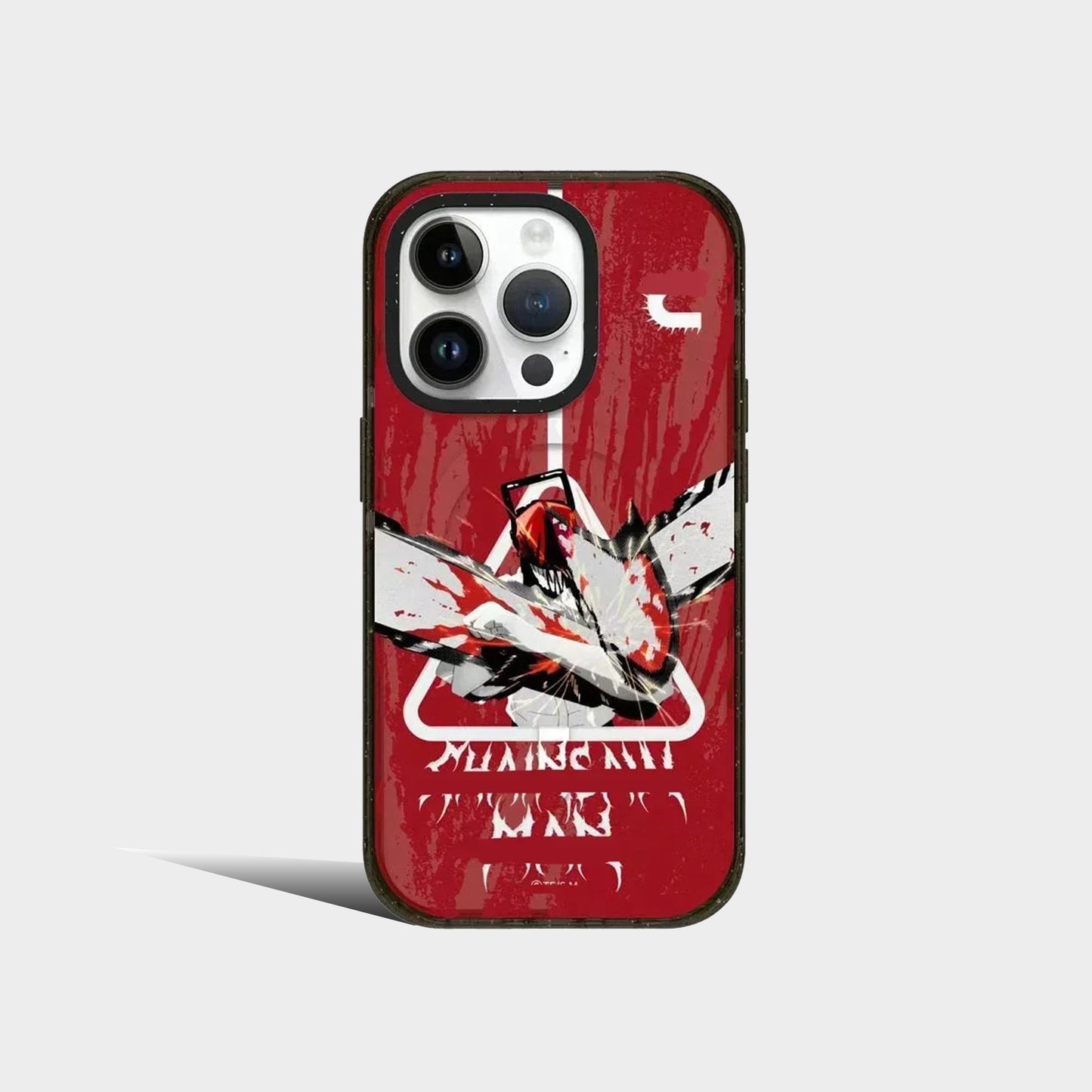 Magnetic Acrylic Anime Chainsaw Phone Case