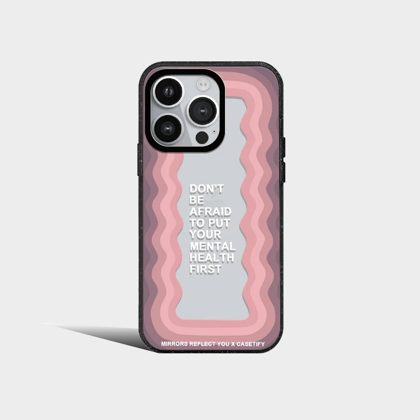 Wave inspirational slogan Acrylic Phone Case With MagSafe Phone Case