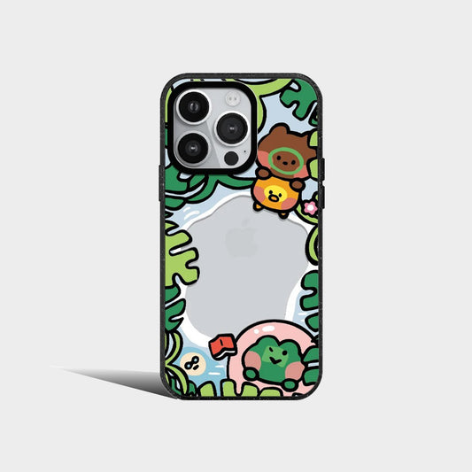 Mini Cute Animal Garden Acrylic Phone Case