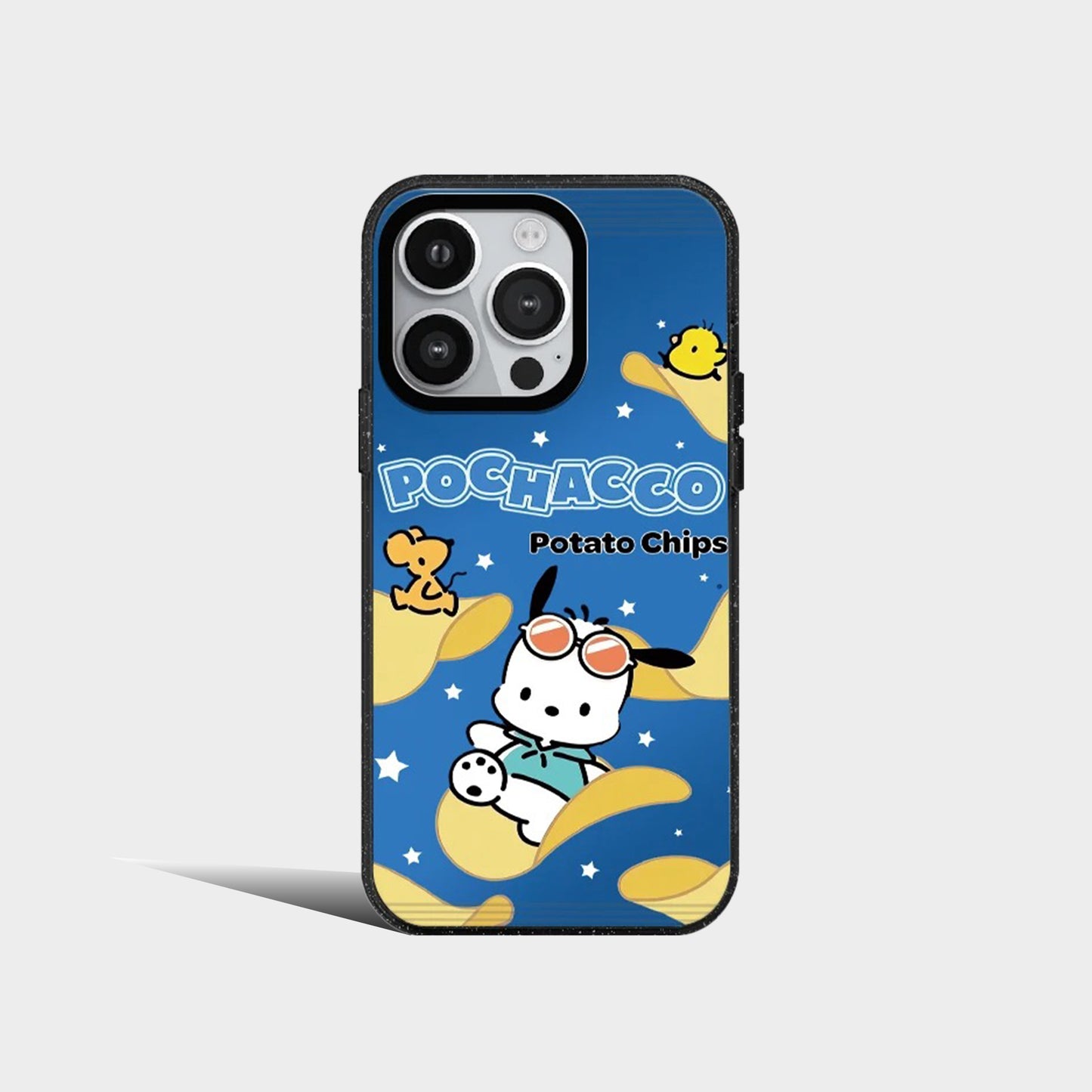 Cartoon Sanrio Pochacco Acrylic Phone Case