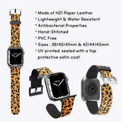 ORANGE LEOPARD iWatch Band