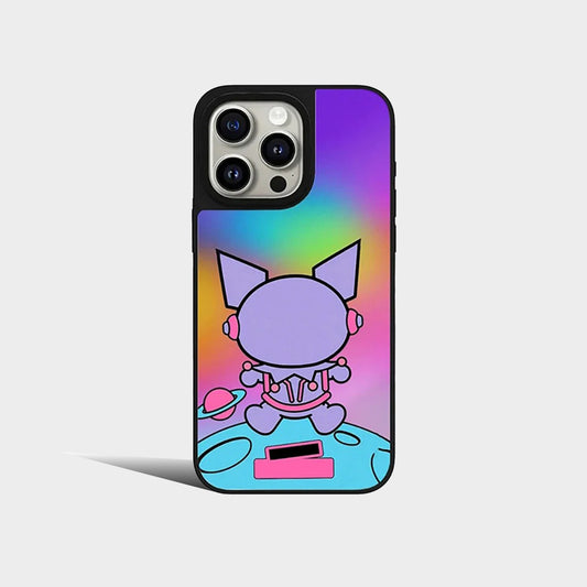 Space Rabbit Mirror IPhone Case