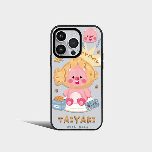 Cartoon Cute Pink Loopys Acrylic Phone Case