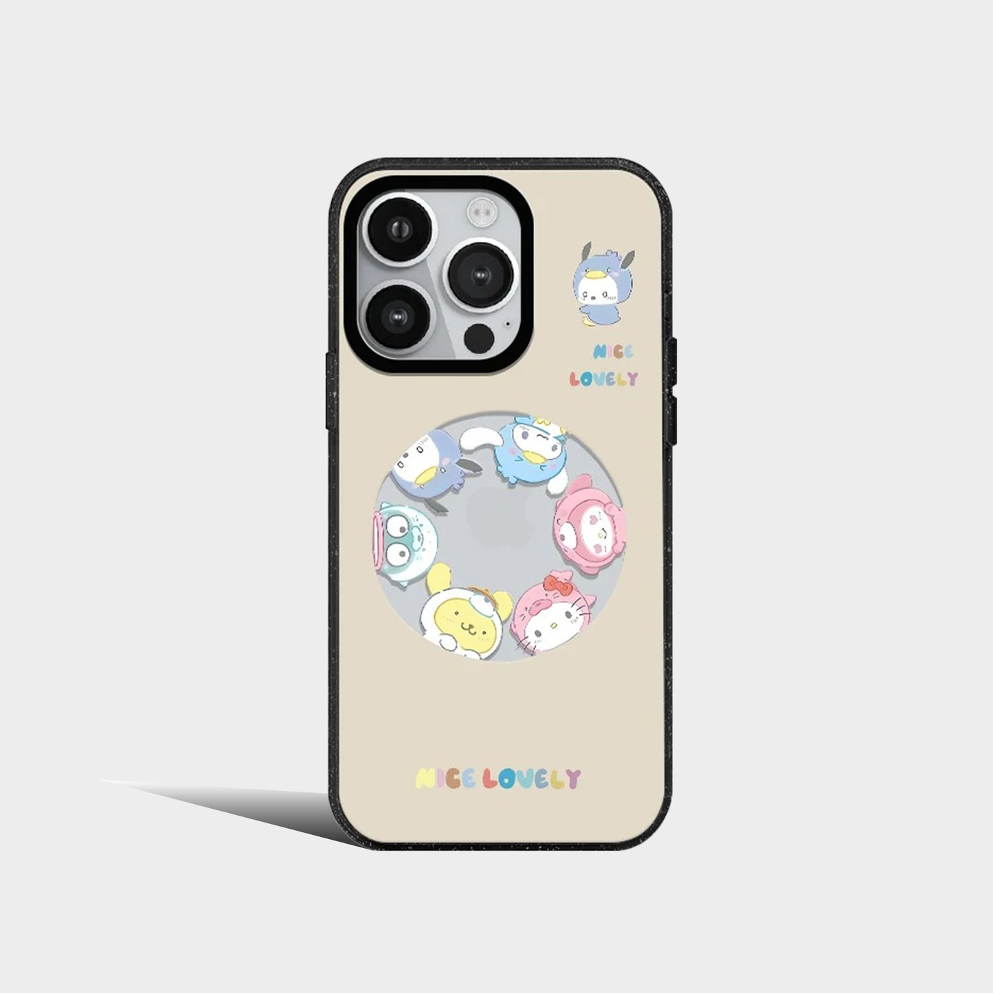 Hello Kitty Sanrio Melody Pochacco Kuromi Cute Kawaii Acrylic Phone Case