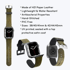 BROWN CROCODILE iWatch Band