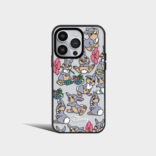 Cute Screenful Pink Rabbits Acrylic Phone Case