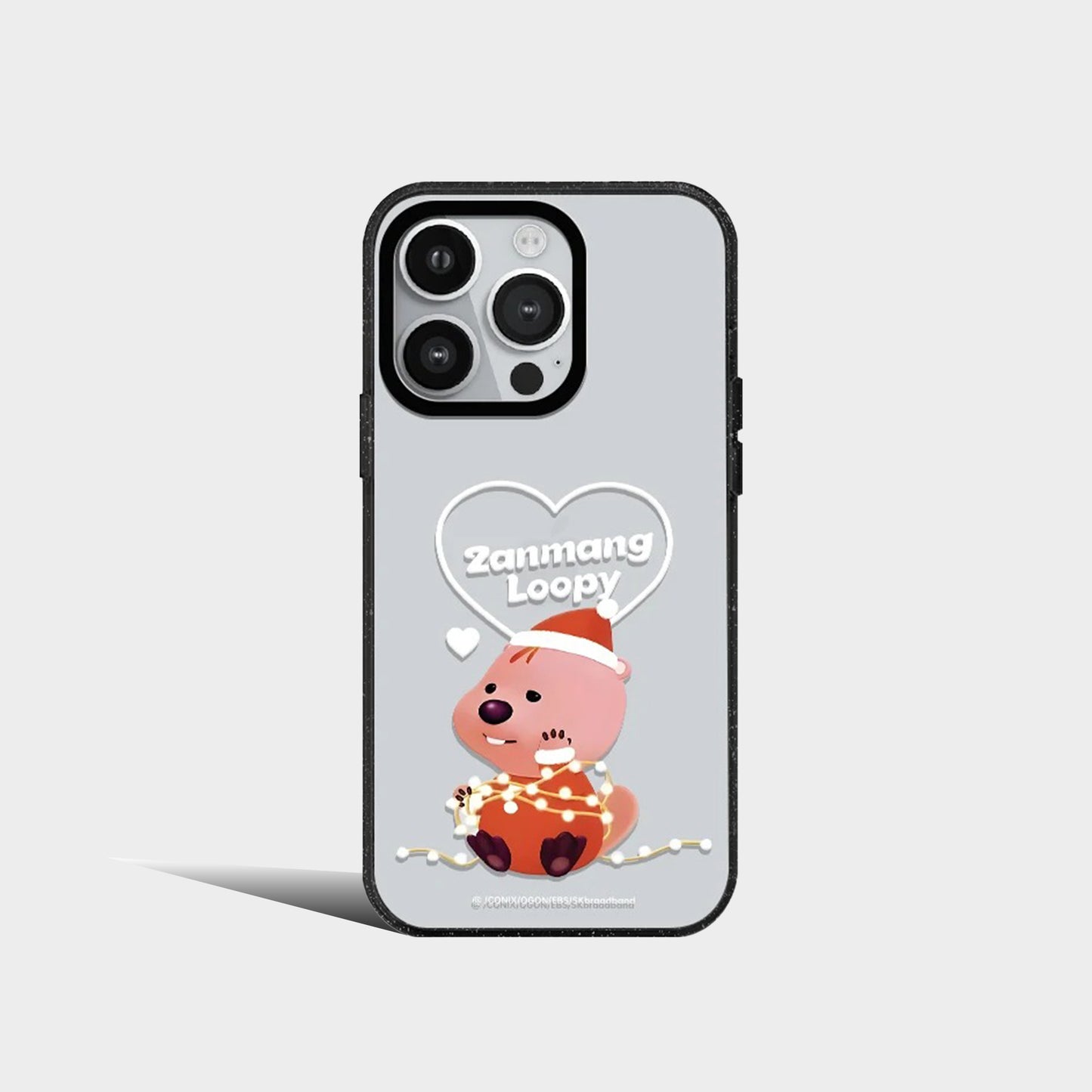 Cartoon Cute Pink Loopy Acrylic Phone Case