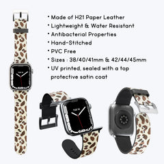 BROWN LEOPARD iWatch Band