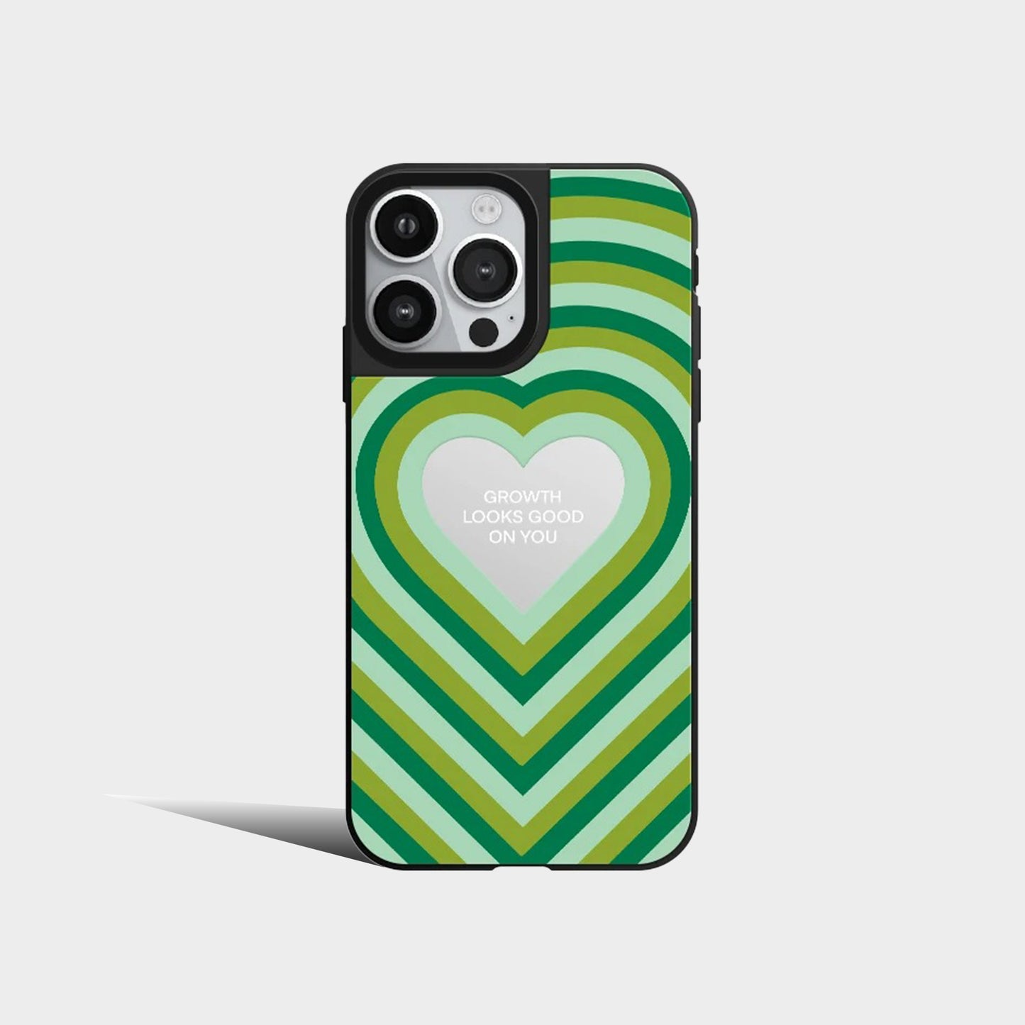 Love Heart Colorful Cute Mirror Phone Case